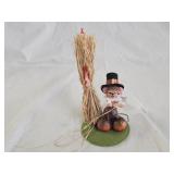 Annalee Mouse with Corn Stalk Thanksgiving Doll