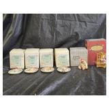 6 Cherished Teddies Figurines with Original Boxes