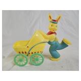 Vintage 1950s Hard Plastic Easter Candy Container