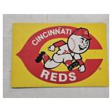 1970s Fleer Cincinnati Reds Big Sign Placard