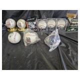 10 Assorted Advertising Baseballs