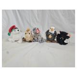 5 Ty Beanie Babies