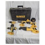DeWalt Cordless Drills and Saw with Hard Case