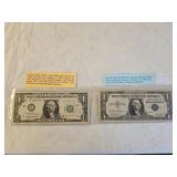 Old Silver Certificate & Scarce Barr Note