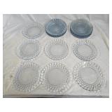 20 Vintage Anchor Hocking Bubble Dinner Plates