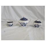 Vintage Blue Willow Japan Ironstone Tea Set