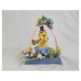 Vintage Soft Plastic Blow Mold Easter Decoration
