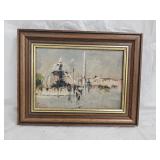 Bernard Lignon Paris Place de la Concorde Painting