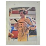 Dale Earnhardt Autographed Nascar Picture