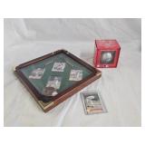 Nolan Ryan Sports Cards, Shadowbox, Ornament