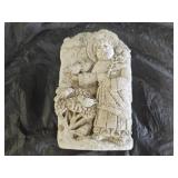 1999 Carruth St. Francis Wall Plaque