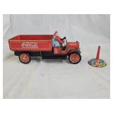 Vintage Tin Litho Truck and Noisemaker