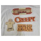 4 Halloween Fall Signs