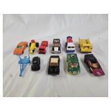 11 Matchbox, Hot Wheels and Other Diecast Cars