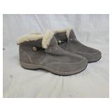 New Easy Spirit Gray Suede Boots