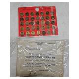 FM 1968 Presidential Solid Bronze Coin Set