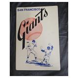1970s Fleer San Francisco Giants Big Sign Placard