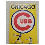 1970s Fleer Chicago Cubs Big Sign Placard