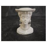 Vintage Lady Head Vase