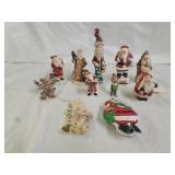 Santa Claus Figures and Ornaments
