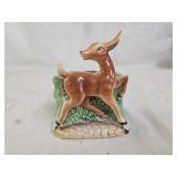Vintage Japan Ceramic Deer Planter