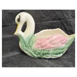 Vintage Hull? Ceramic Swan Planter
