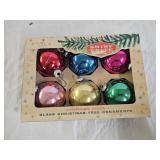 Vintage Shiny Brite Glass Christmas Ornaments
