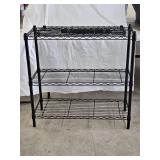4 Tier Metal Wire Storage Shelf