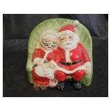 Vintage 1960s Japan Santa & Mrs. Claus Coin Bank