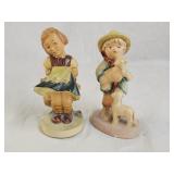 Vintage Chalkware Hummel Figurines