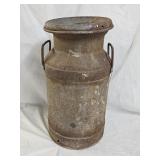 Vintage Primitive Swift Metal Milk Can