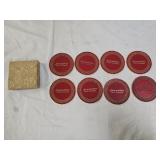 8 Vintage Jeepster Sports Convertible Adv Coasters