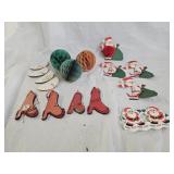 Vintage Halmark and Other Honeycomb Decorations