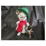 Annalee Yuletide Mouse Christmas Doll