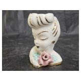 Vintage 1950s Glamour Girls Head Vase