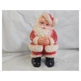 Vintage Chalkware Santa Claus Coin Bank