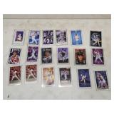 18 Large MLB Baseball Sports Display Cards