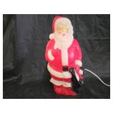 Vintage 1968 Santa Claus Lighted Blow Mold
