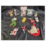12 Vintage Christmas Tree Ornaments