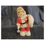 Vintage Japan Wind Up Bell Ringing Santa Claus