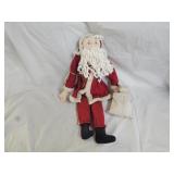 24" Gathered Traditions Santa Claus Cloth Doll