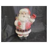 Vintage Zeho W Germany Rubber Santa Claus