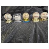 5 Autographed Sports Baseballs