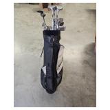 Golf Clubs and Bag