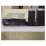 RCA Home Theater AV Surround Receiver w Speakers