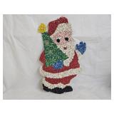 Vintage 1960s/70s Popcorn Plastic Santa Claus