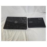 Samsung Chrome Book, Dell Lap Top