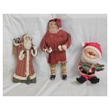 Vintage Santa Claus Figures