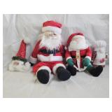 4 Santa Claus Dolls