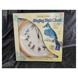 NIB National Audubon Society Singing Bird Clock